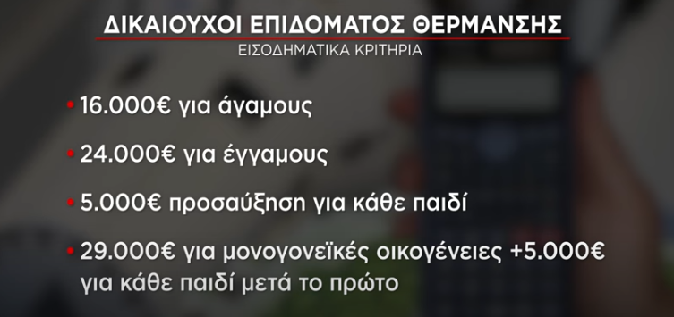 Επίδομα θέρμανσης: Πότε ανοίγει η πλατφόρμα – Τι θα ισχύσει για πετρέλαιο και ηλεκτρικό ρεύμα